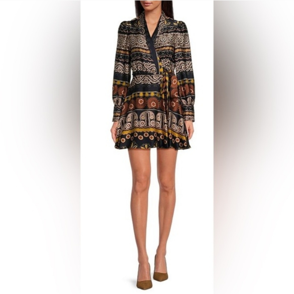 Chelsea Violet MSRP 189 Bohemian Patterned Dress Size 2